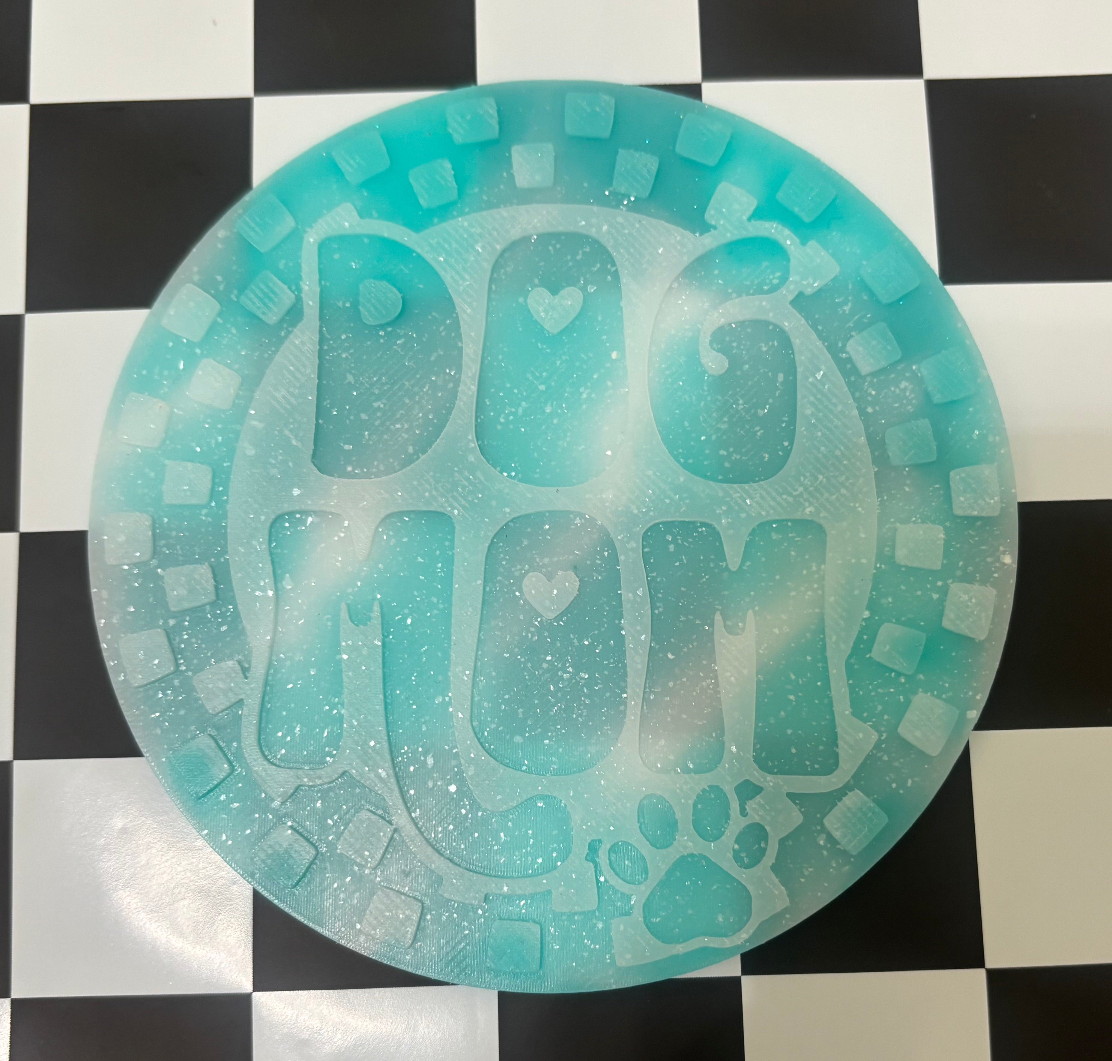 Custom dog mom mold