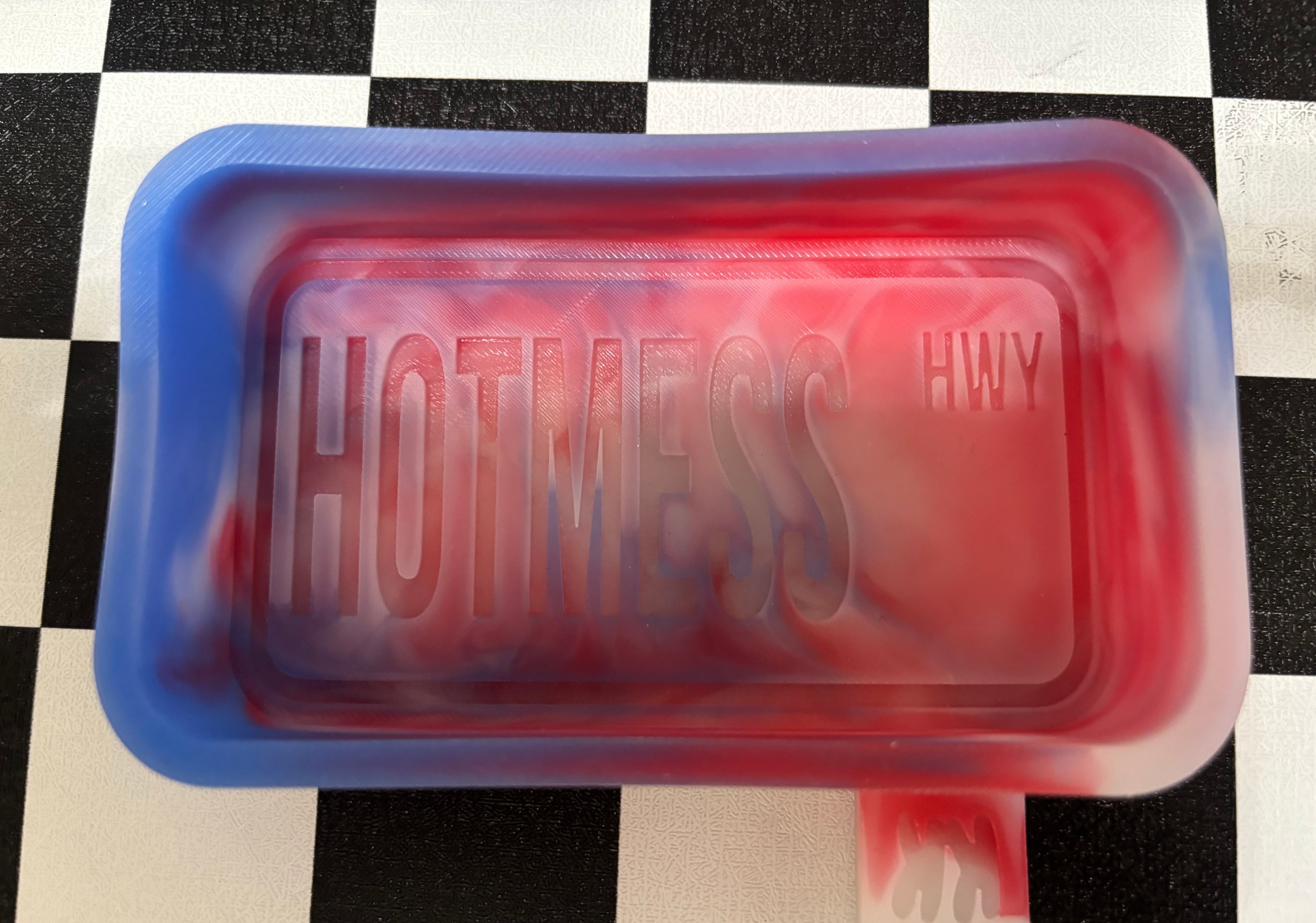 Custom Hot Mess Hwy Sign Freshie Mold