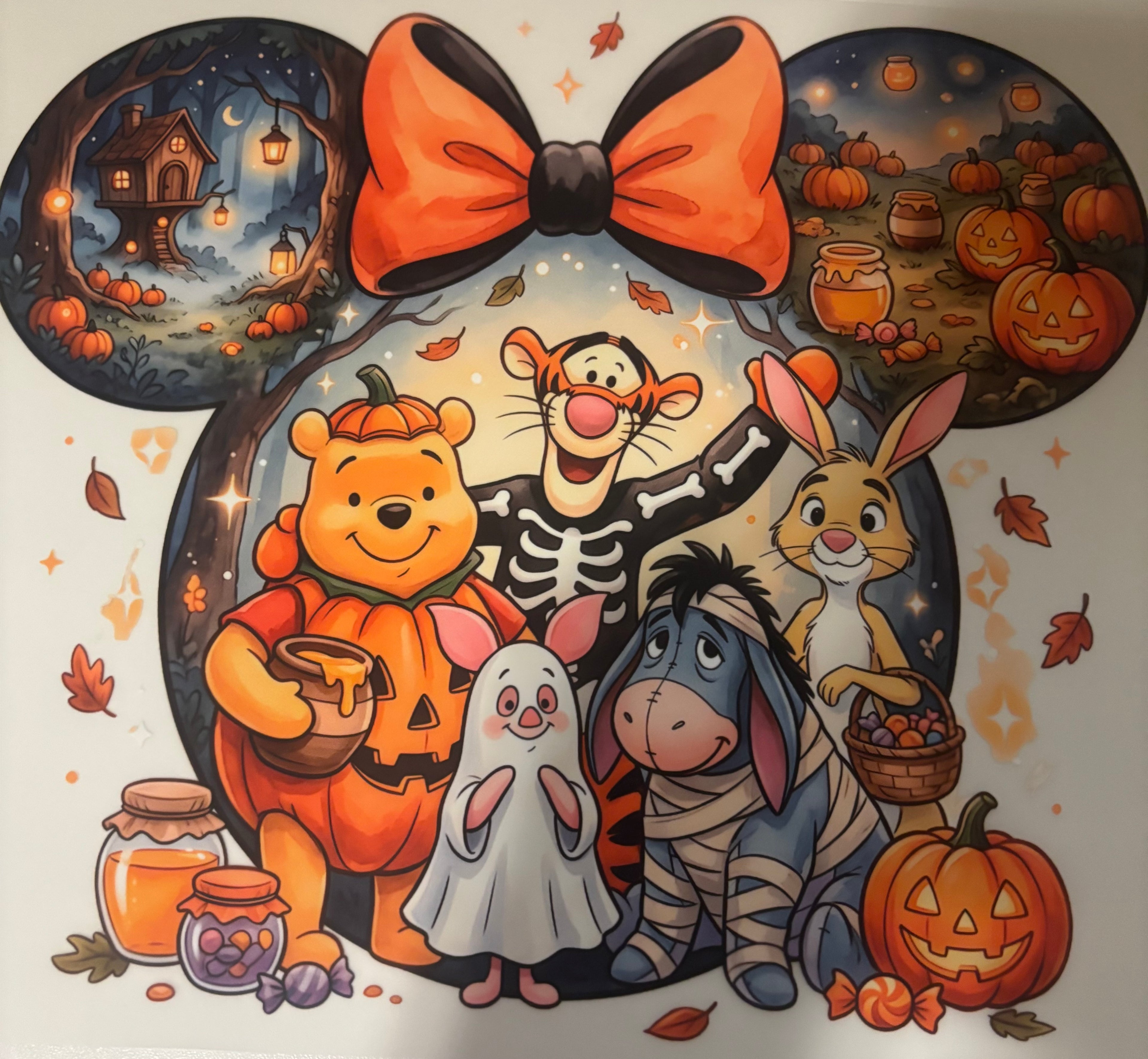 Halloween and friends tee design