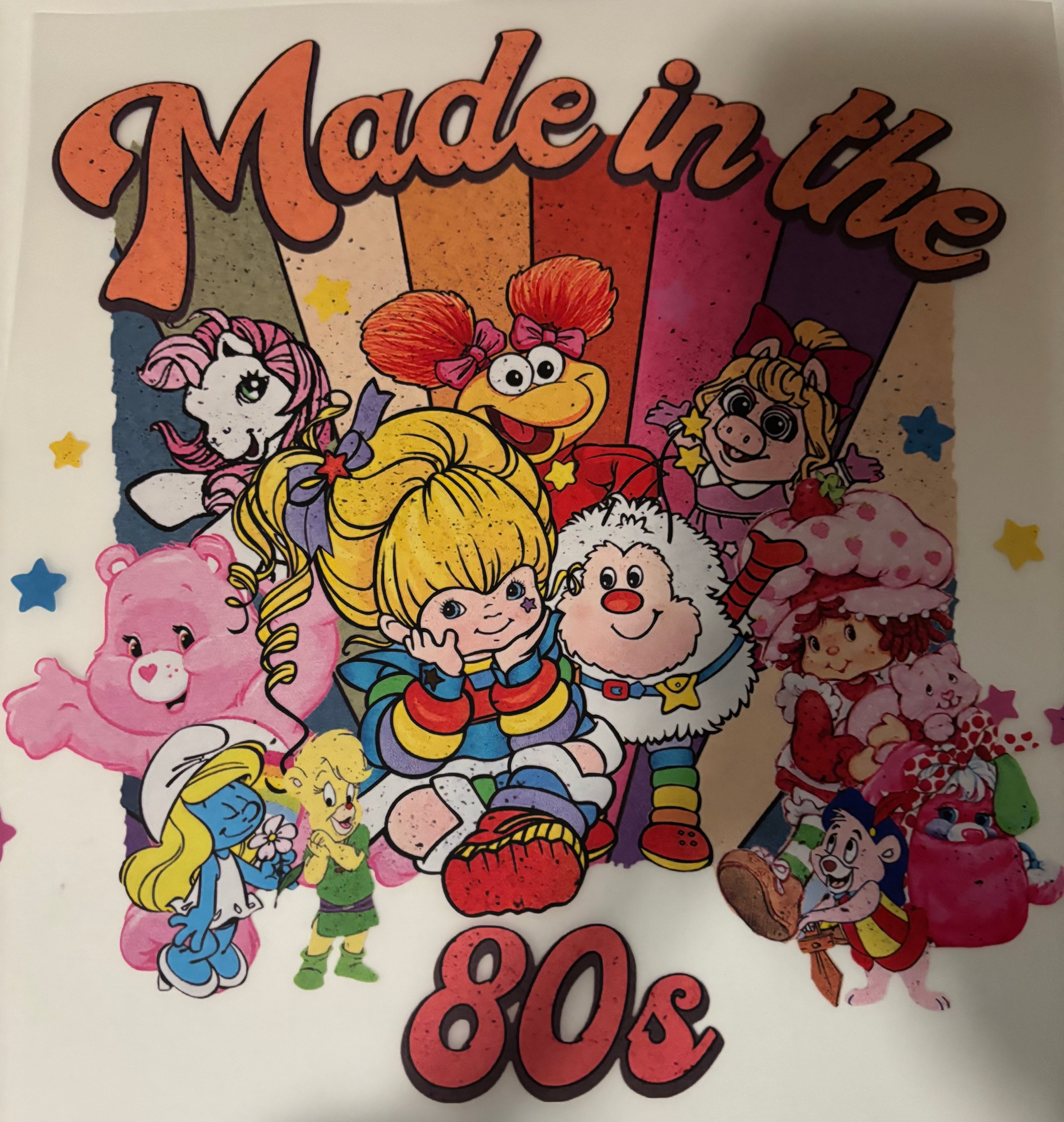 Made In The 80s Tee Design