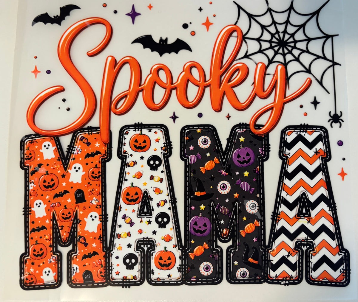 spooky Mama Tee Design