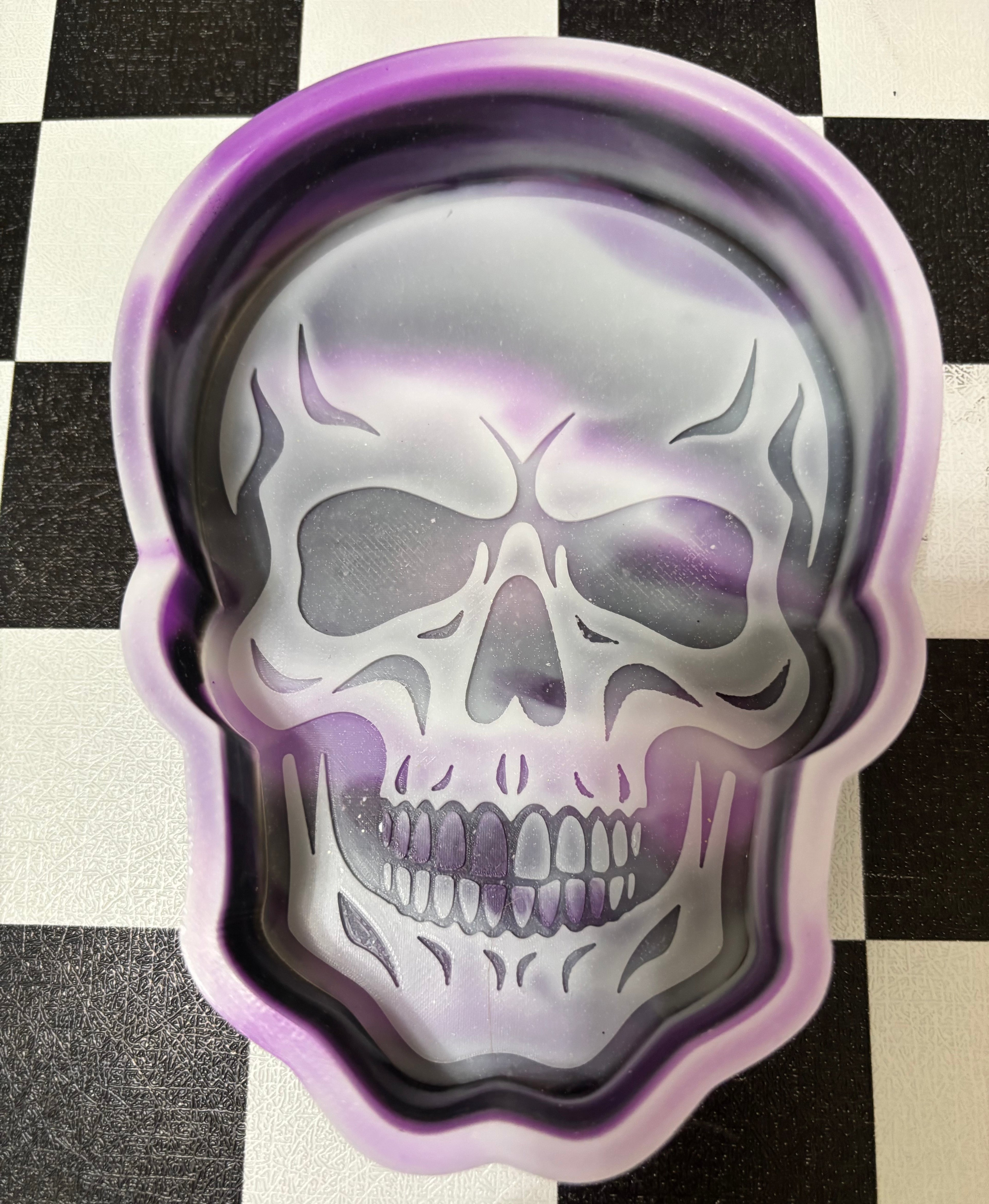 Custom Skull Head Freshie Mold