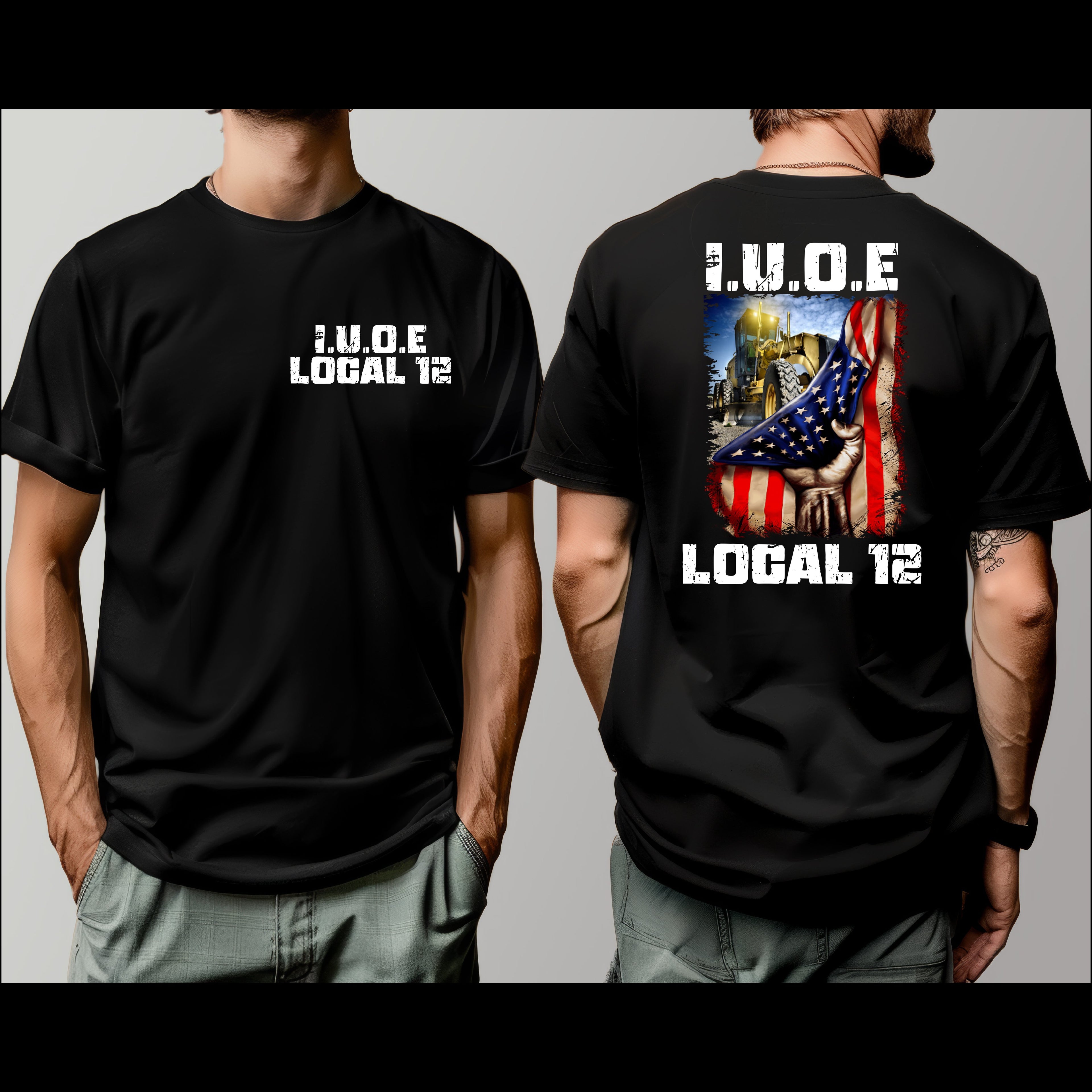 Local 12 motor grader