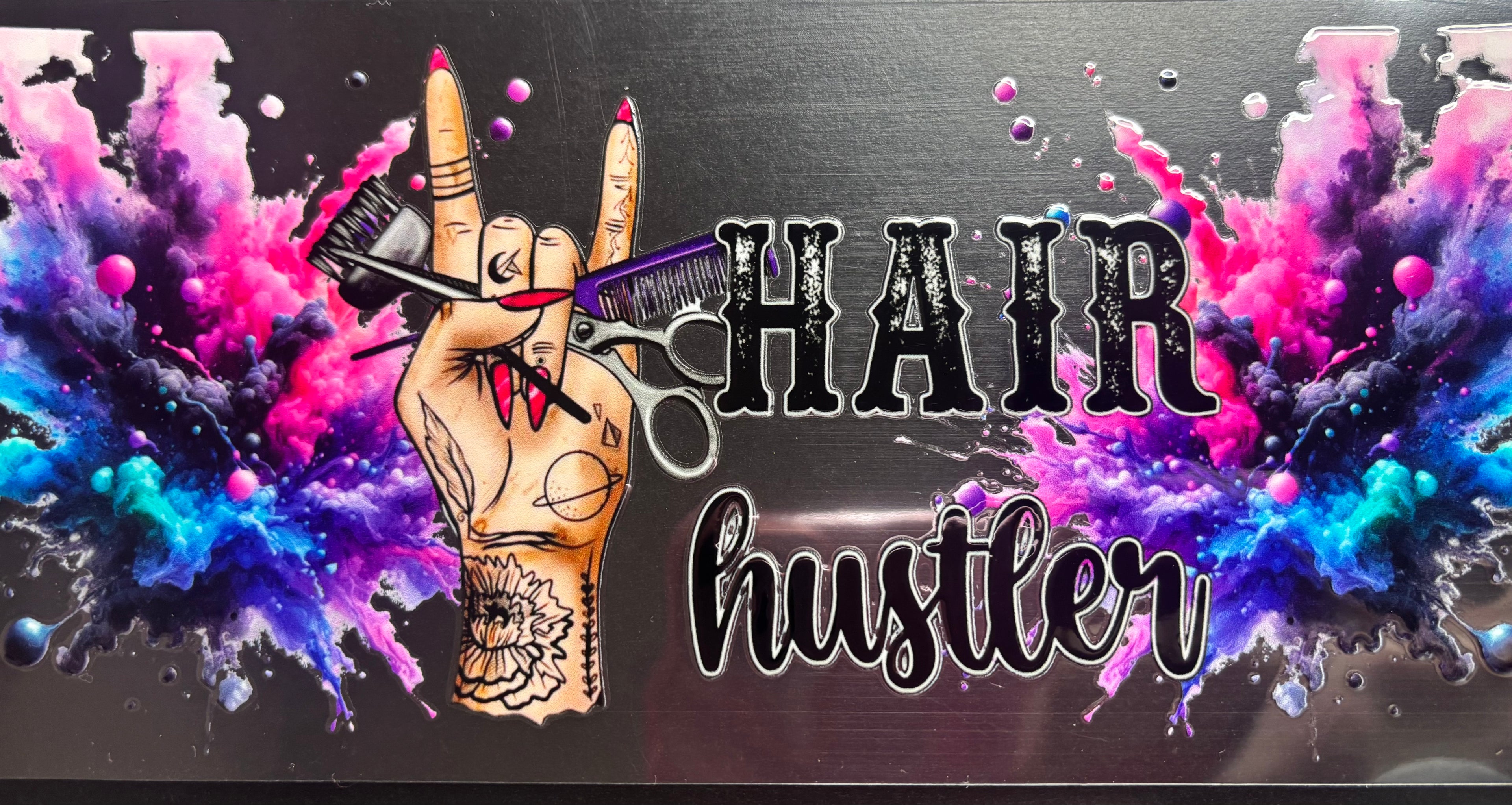 16 Oz Hair Hustler Cup Wrap