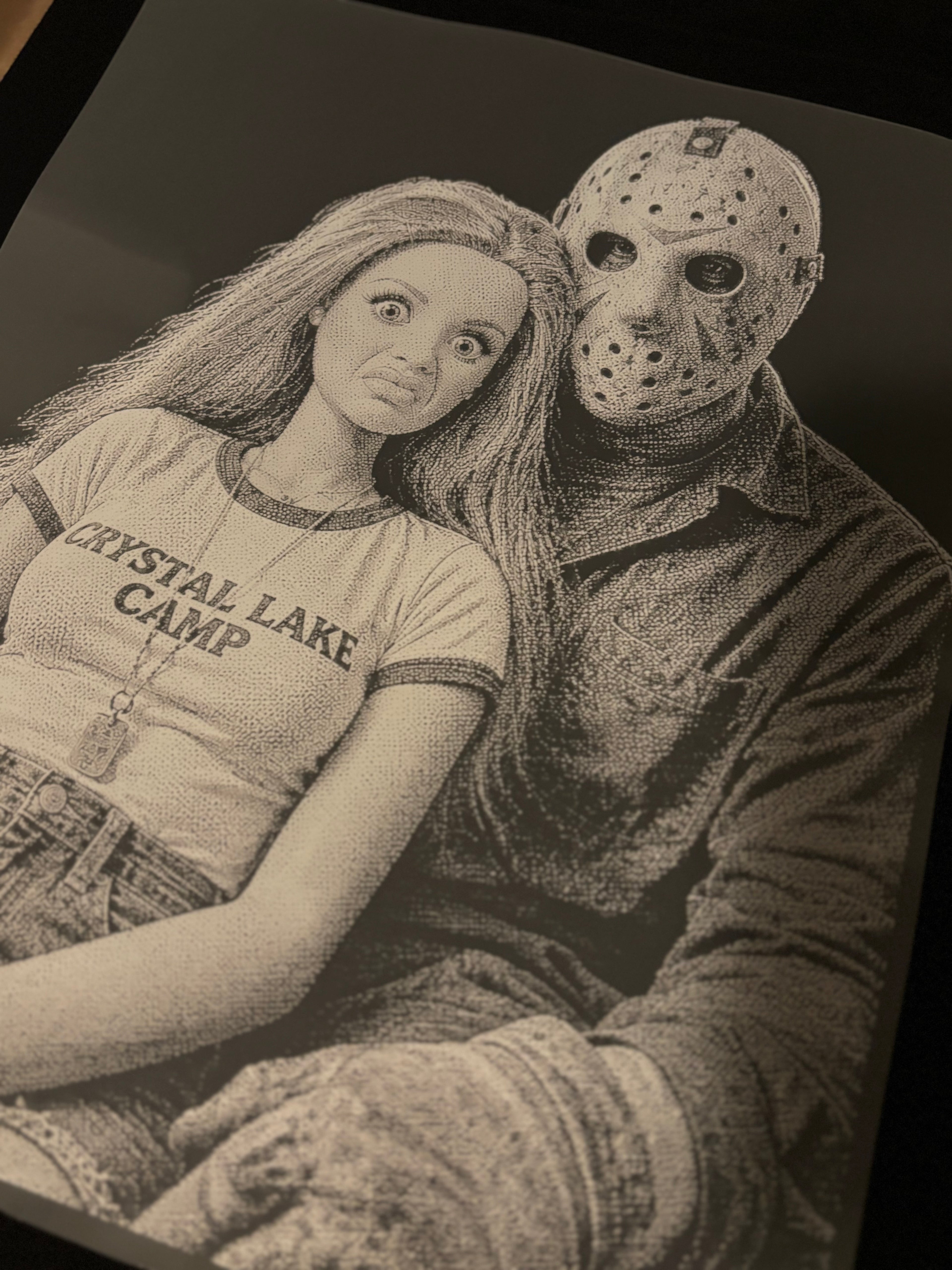 2 Tone Jason & Barbie Tee Design