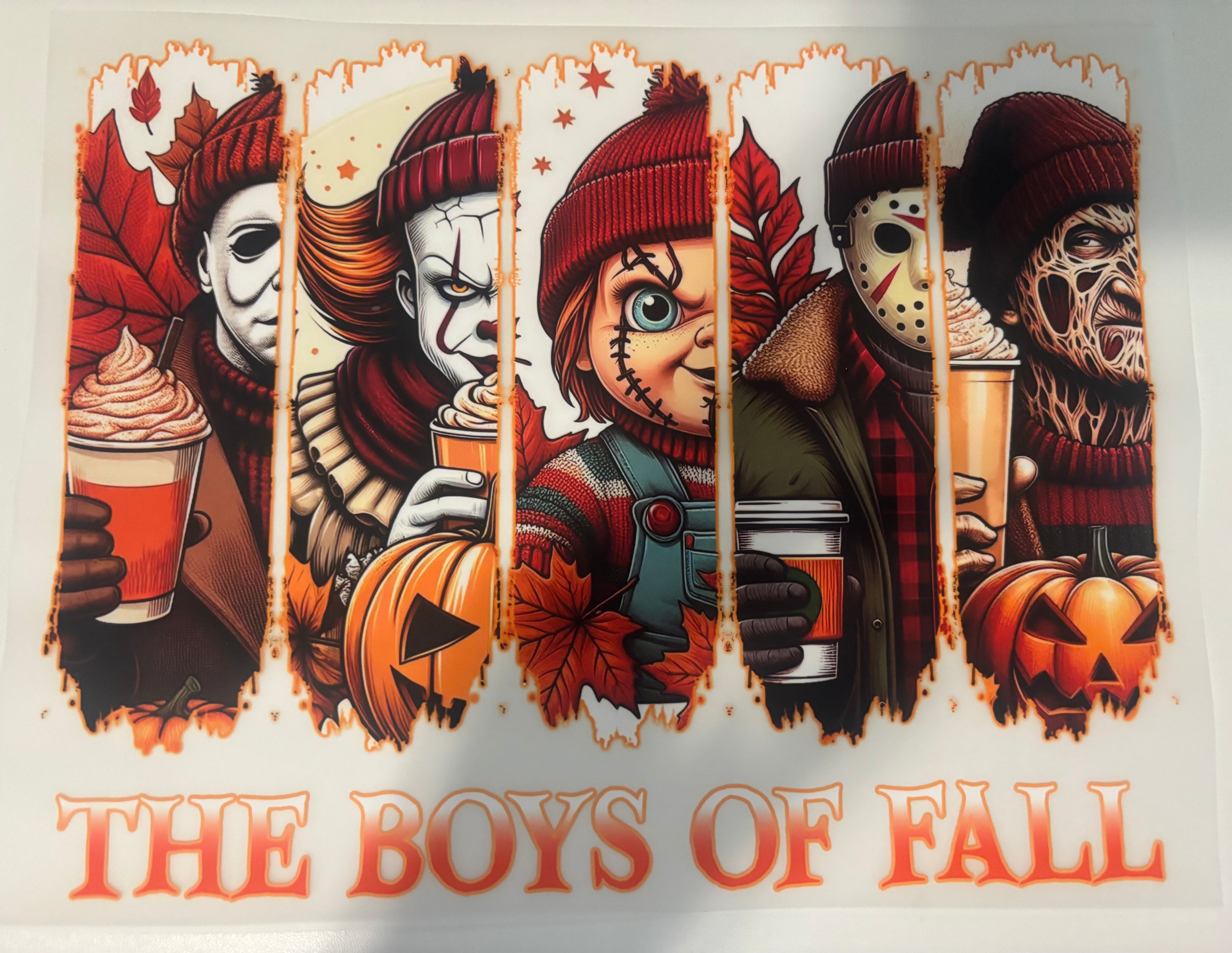 The Boys Of Fall Tee Design