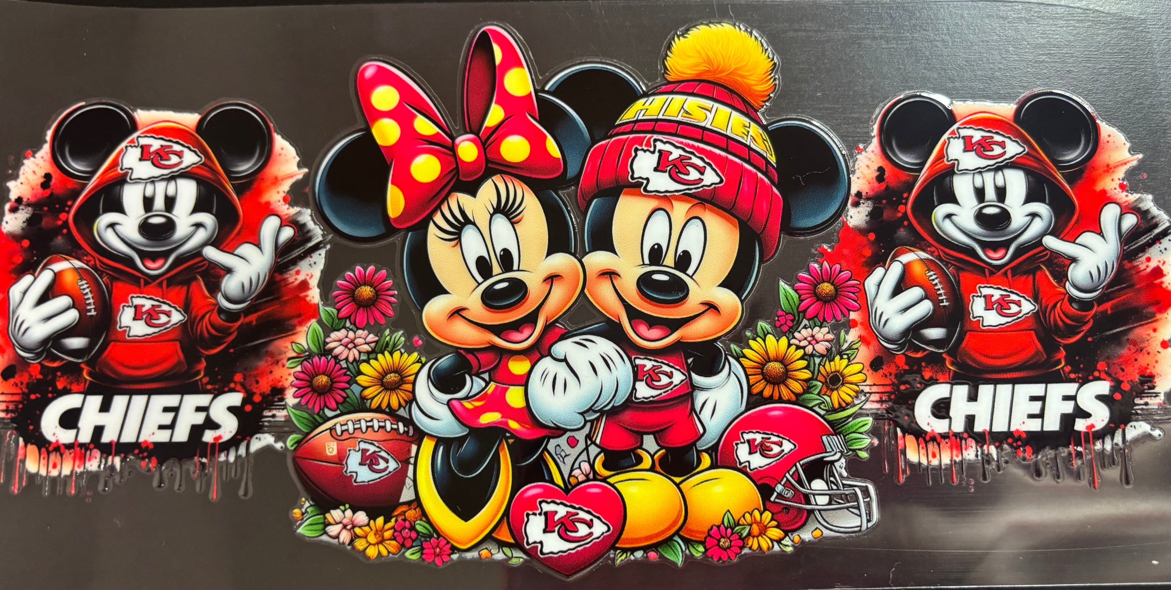 16 Oz Chiefs Mouse Cup Wrap
