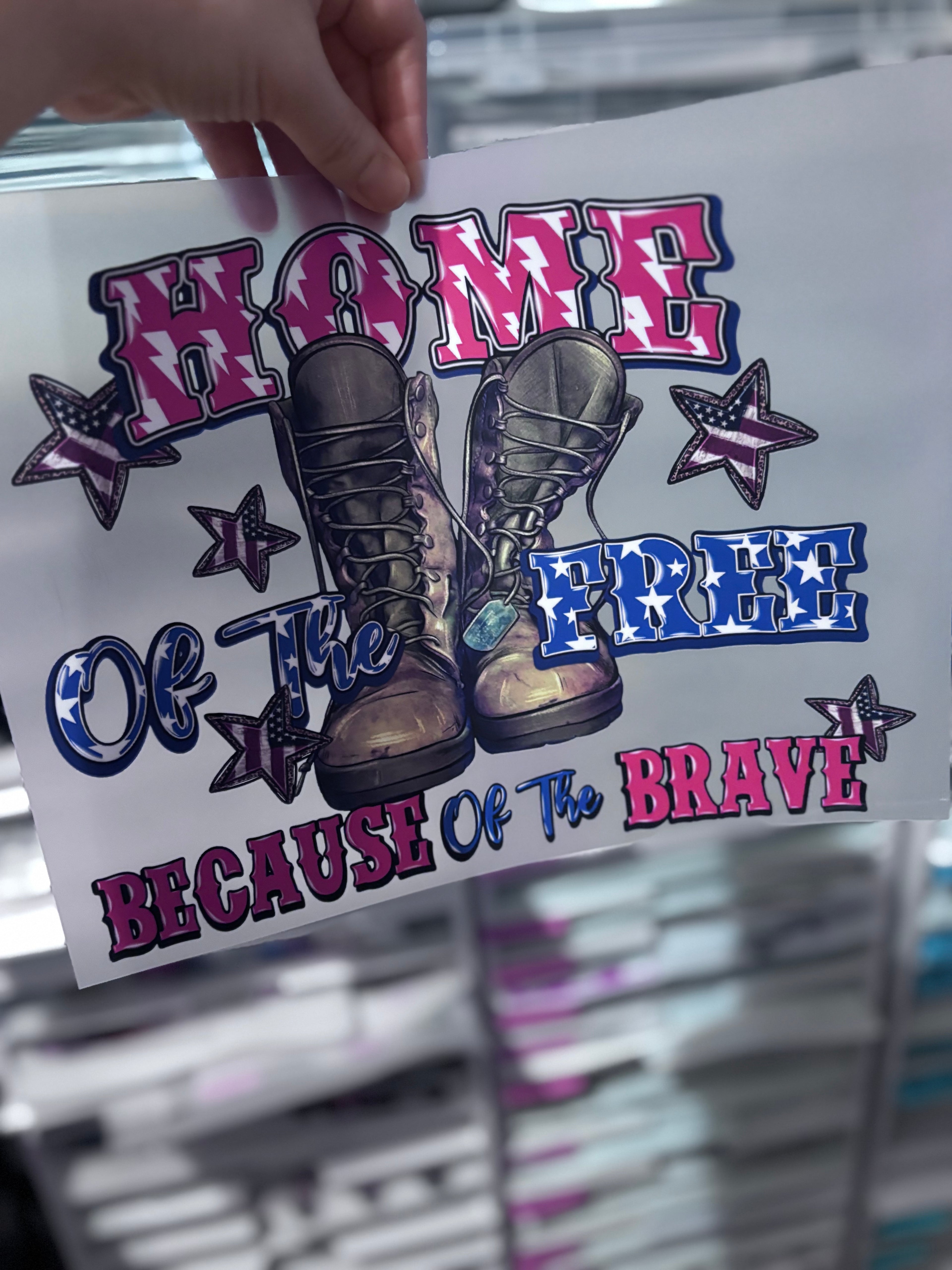 Home of the free boots