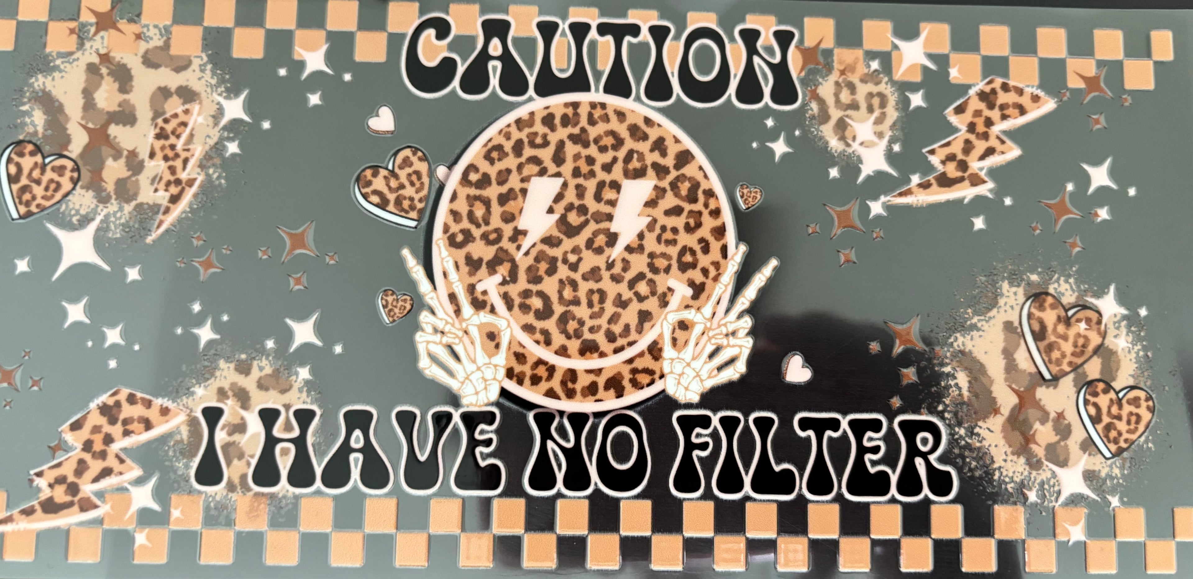 16 oz caution I have no filter