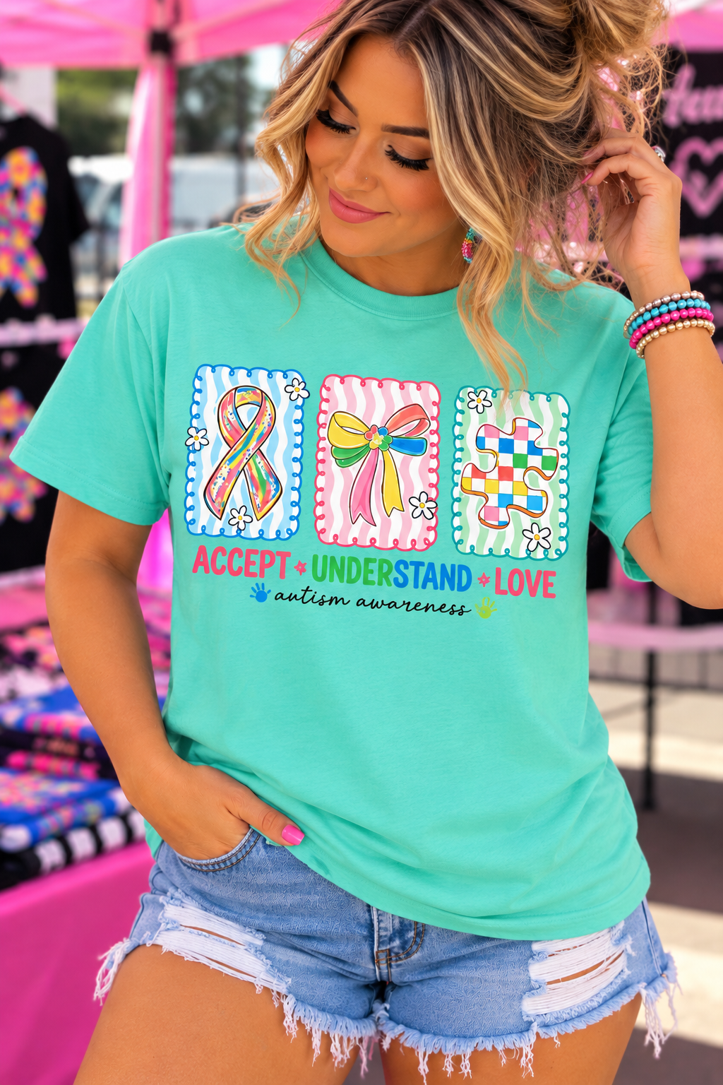 Accept, Understand, And Love Tee!
