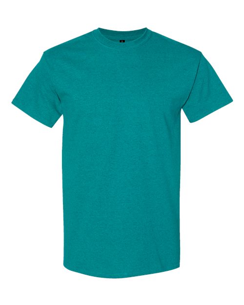 antique blue green Gildan