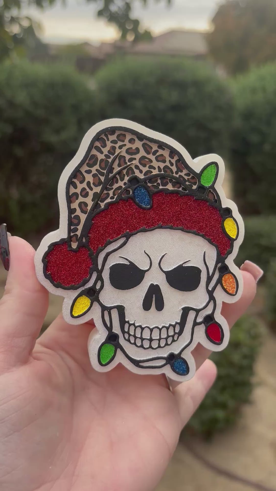 Rts Christmas skull