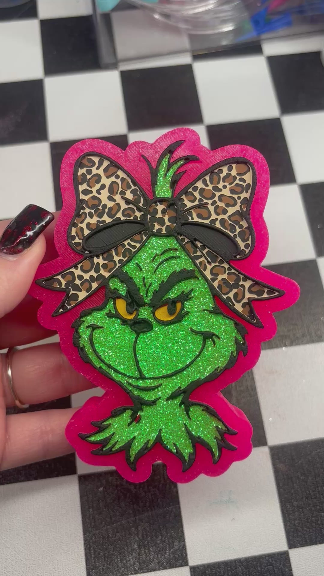 Rts leopard grinch freshie!