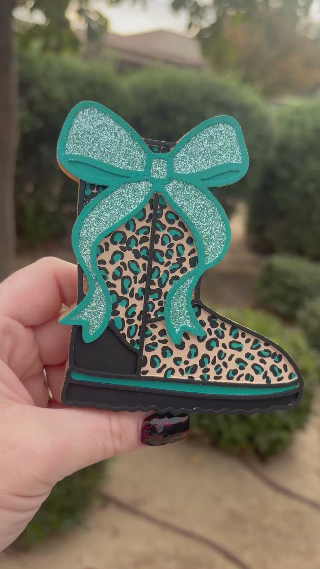 Rts teal ugg boot.