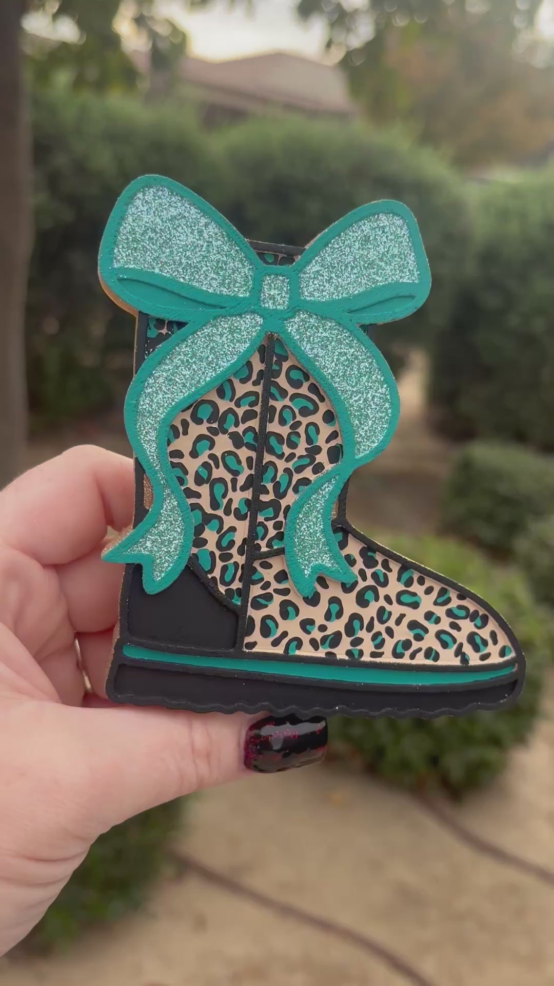 Rts teal ugg boot.